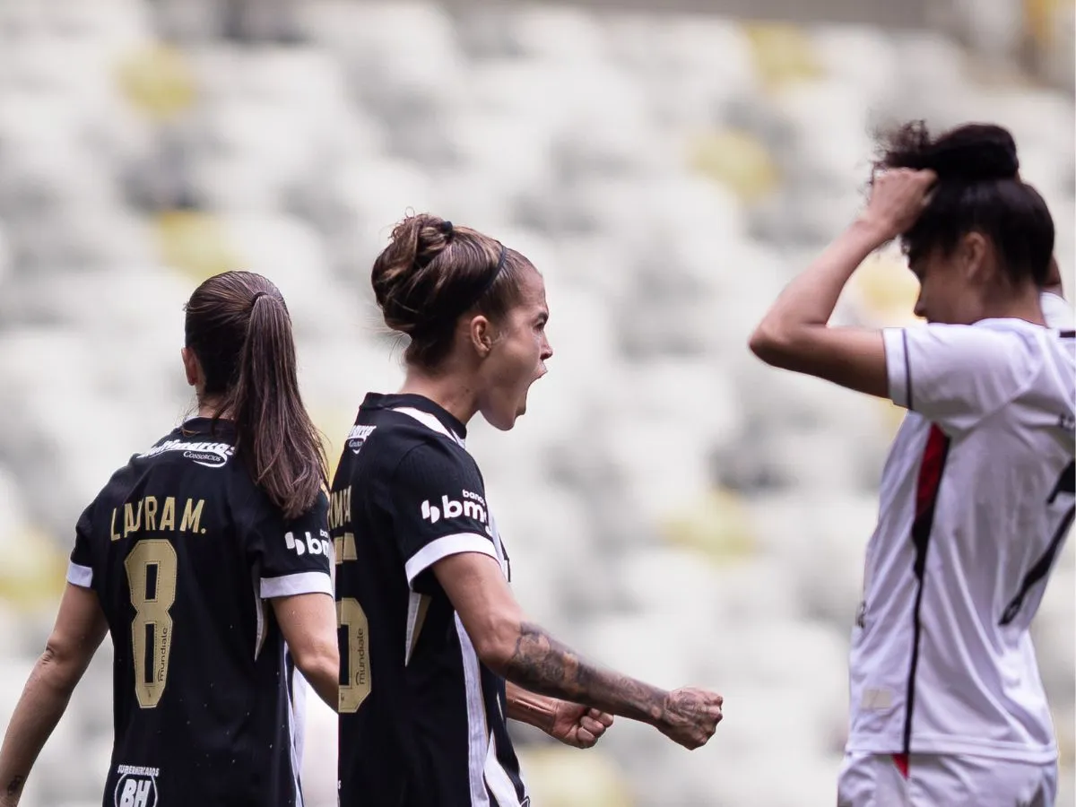 Atlético-MG vence o Vitória na Arena MRV e avança às oitavas da Copa do Brasil Feminina