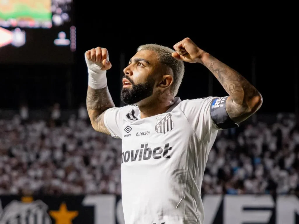 Gabigol brilha, Santos goleia o Deportivo Cuenca e avança aos playoffs da Sul-Americana