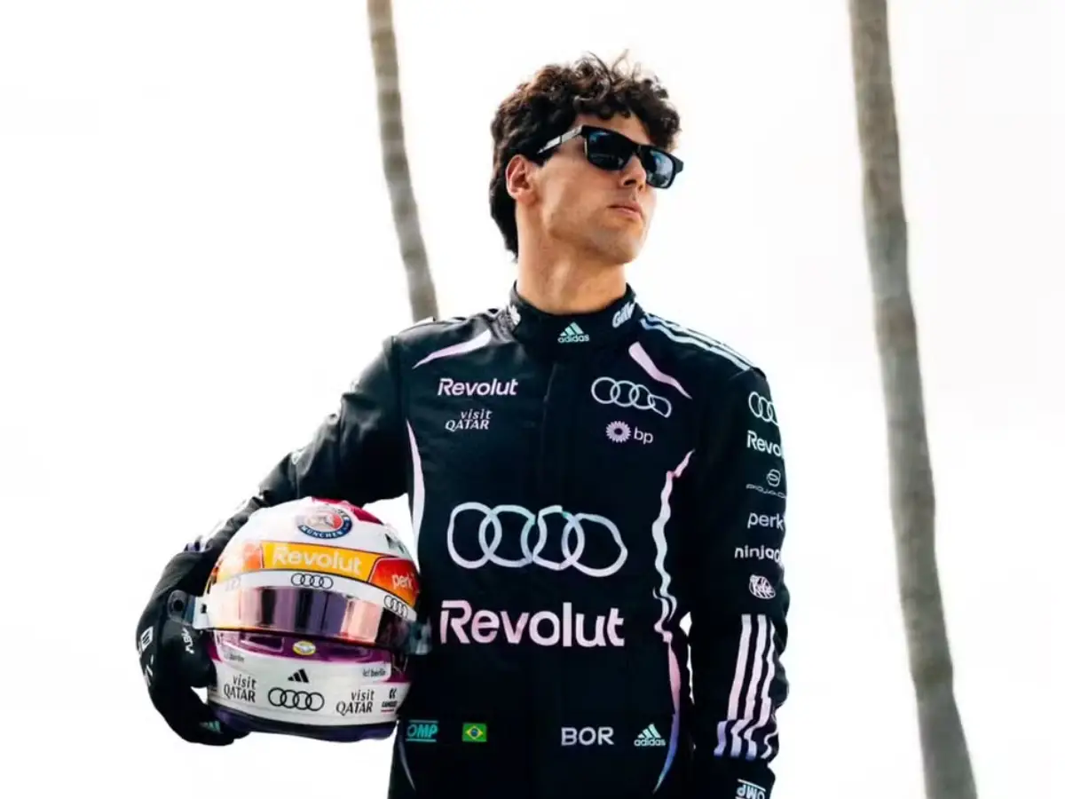 Gabriel Bortoleto terá capacete com pintura especial