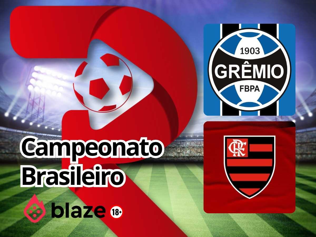Grêmio x Flamengo: Onde assistir e escalações no Brasileirão (10/05)