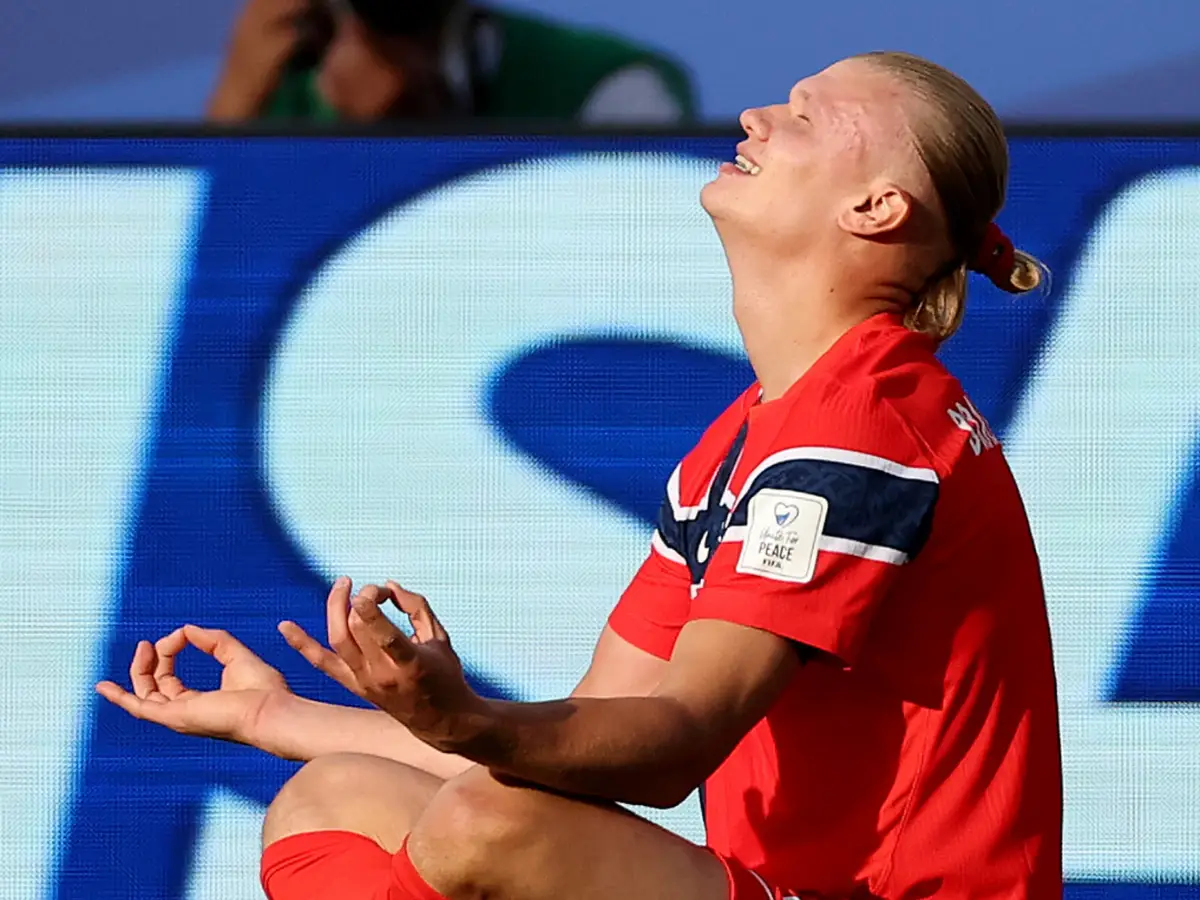 Haaland brilha em vitória da Noruega na Copa do Mundo