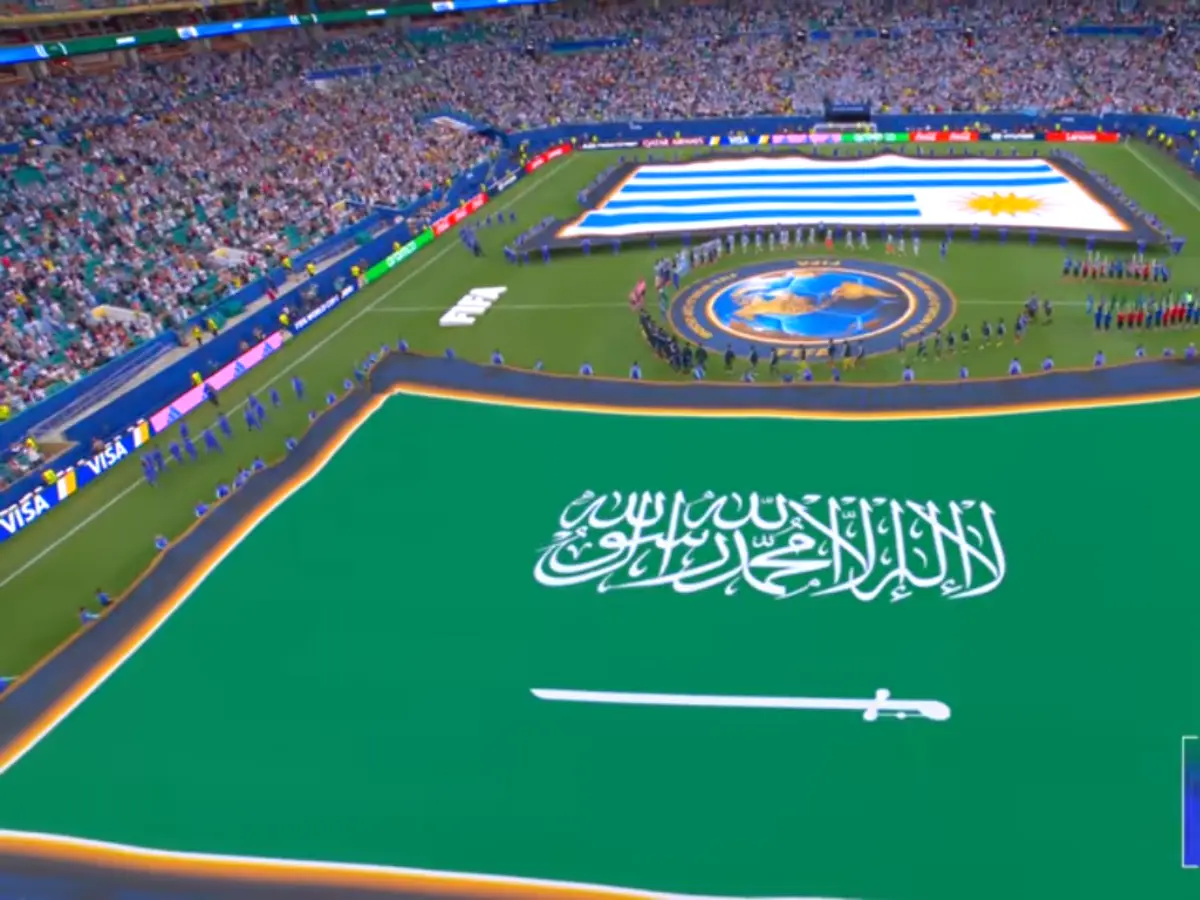 Uruguai e Arábia Saudita fizeram grande jogo na Copa do Mundo