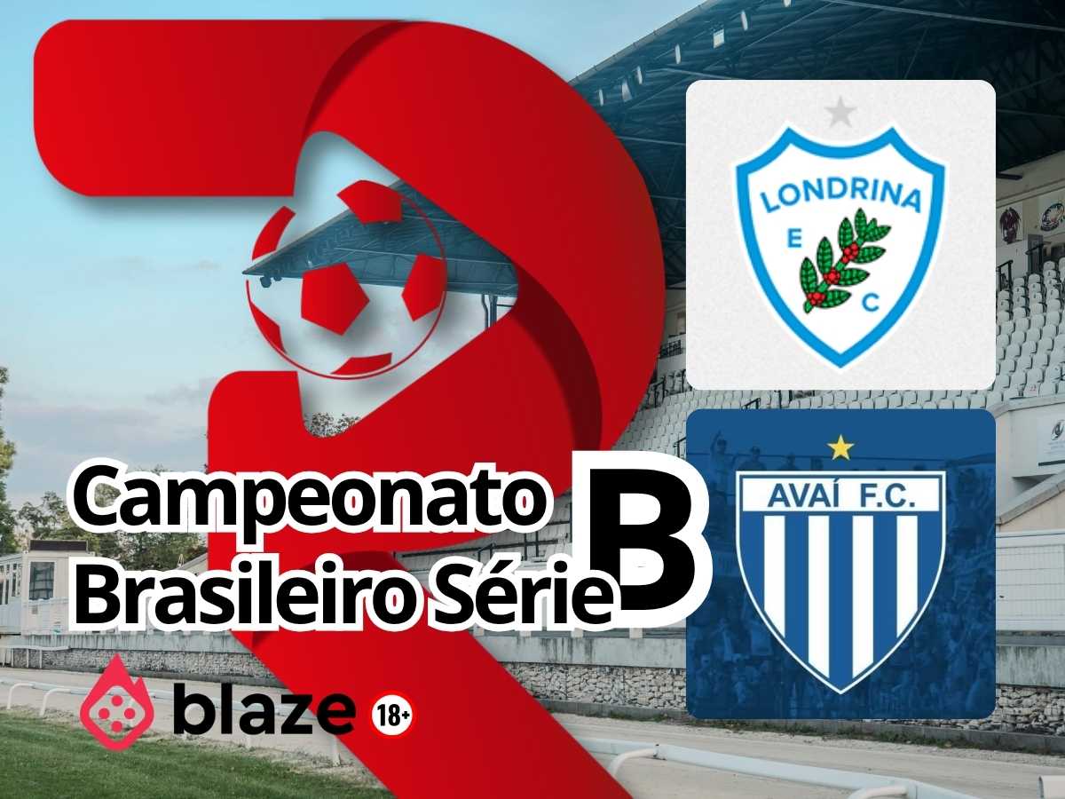 Londrina x Avaí: onde assistir ao vivo, horário e escalações na Série B 15/06