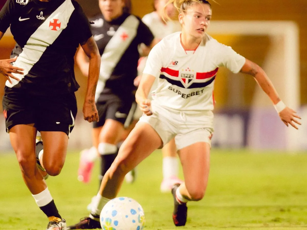 São Paulo vence o Vasco e garante vaga nas quartas da Copa do Brasil Feminina