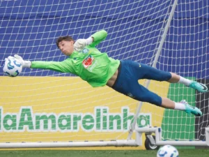 Léo Nannetti, do Flamengo, está com a Seleção Brasileira Sub-20
