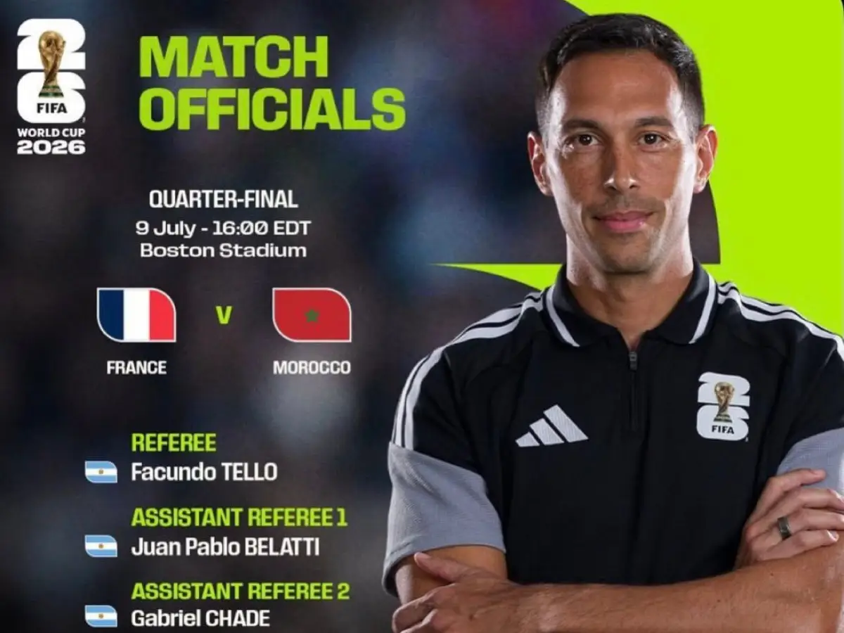 Dario Herrera comandará França x Marrocos