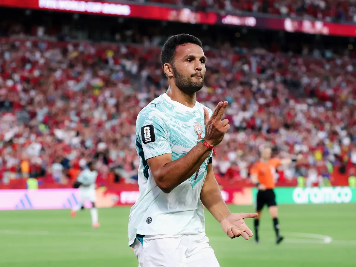 Gonçalo Ramos marcou o gol da classificação de Portugal. Cristiano Ronaldo marcou o primeiro.