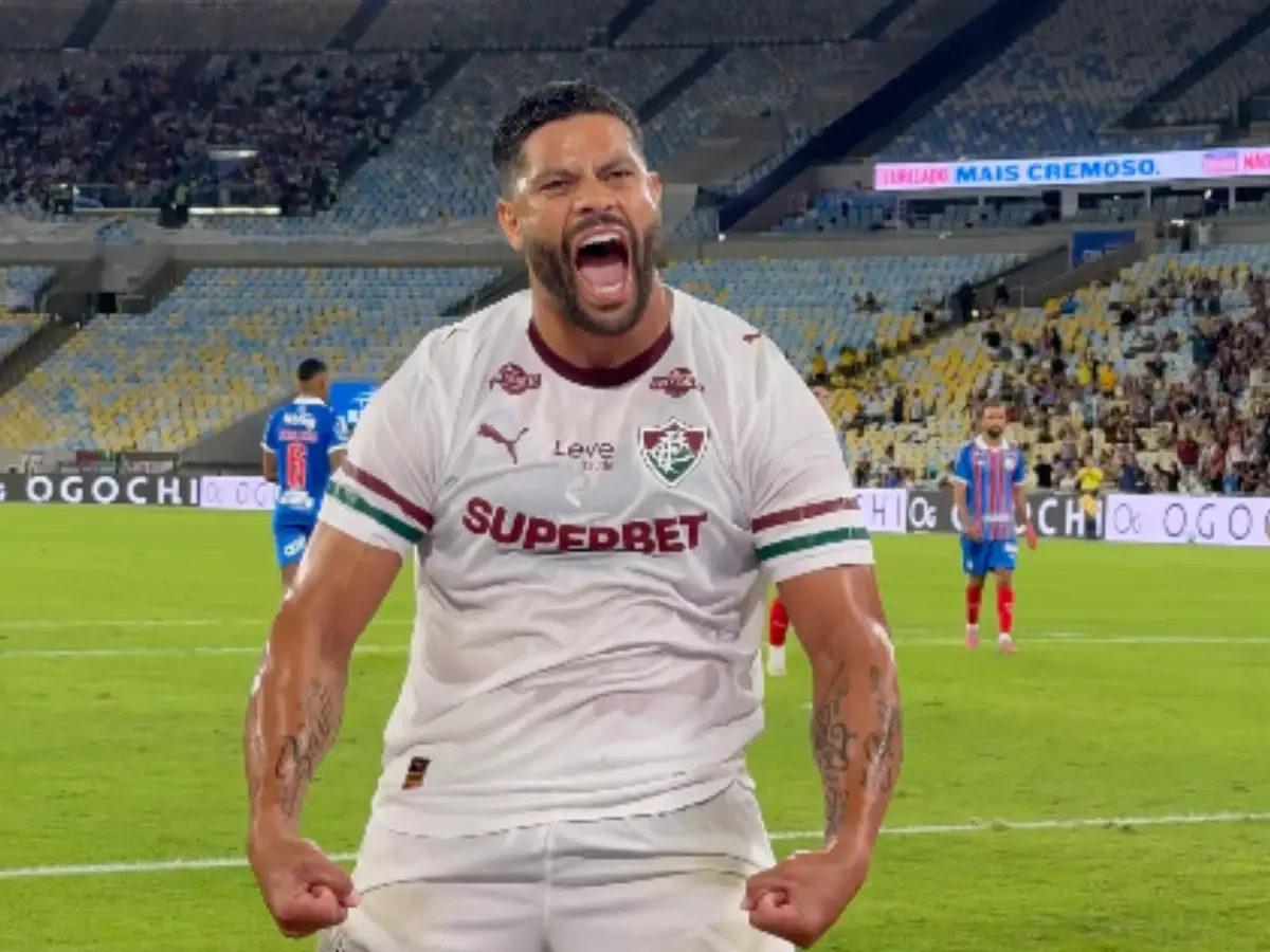 Hulk marcou seu primeiro gol pelo Fluminense