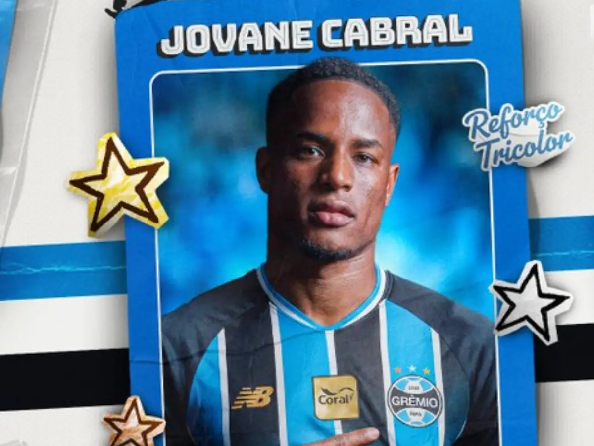 Jovane Cabral é anunciado pelo Grêmio