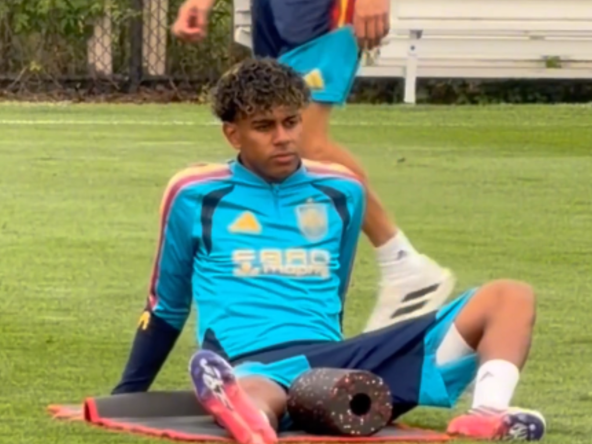 Lamine Yamal foi poupado em treino da Espanha