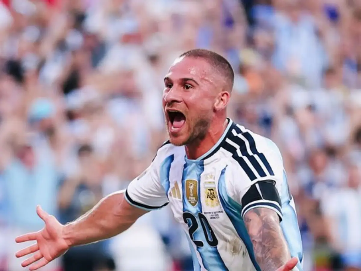 Mac Allister marcou o gol da Argentina contra a Suíça