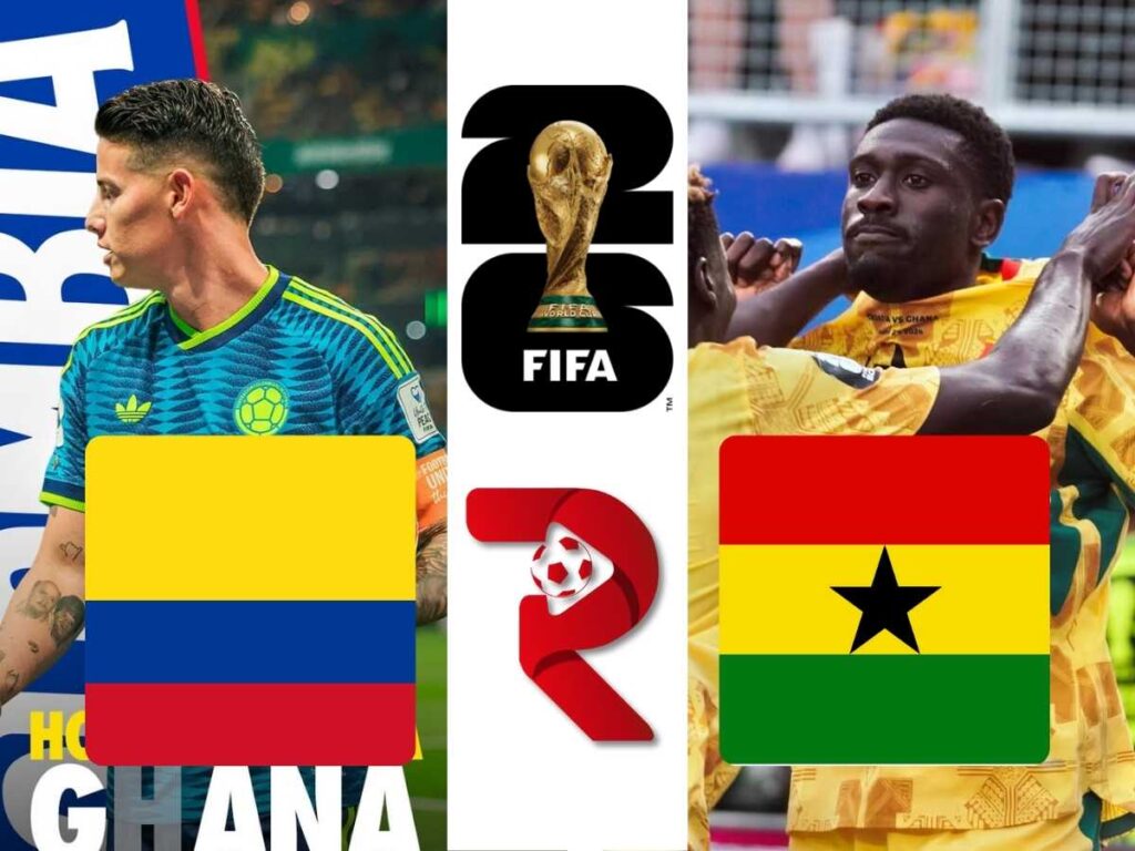 Colômbia x Gana Palpite – Onde assistir, Horário e Escalações (03/07)