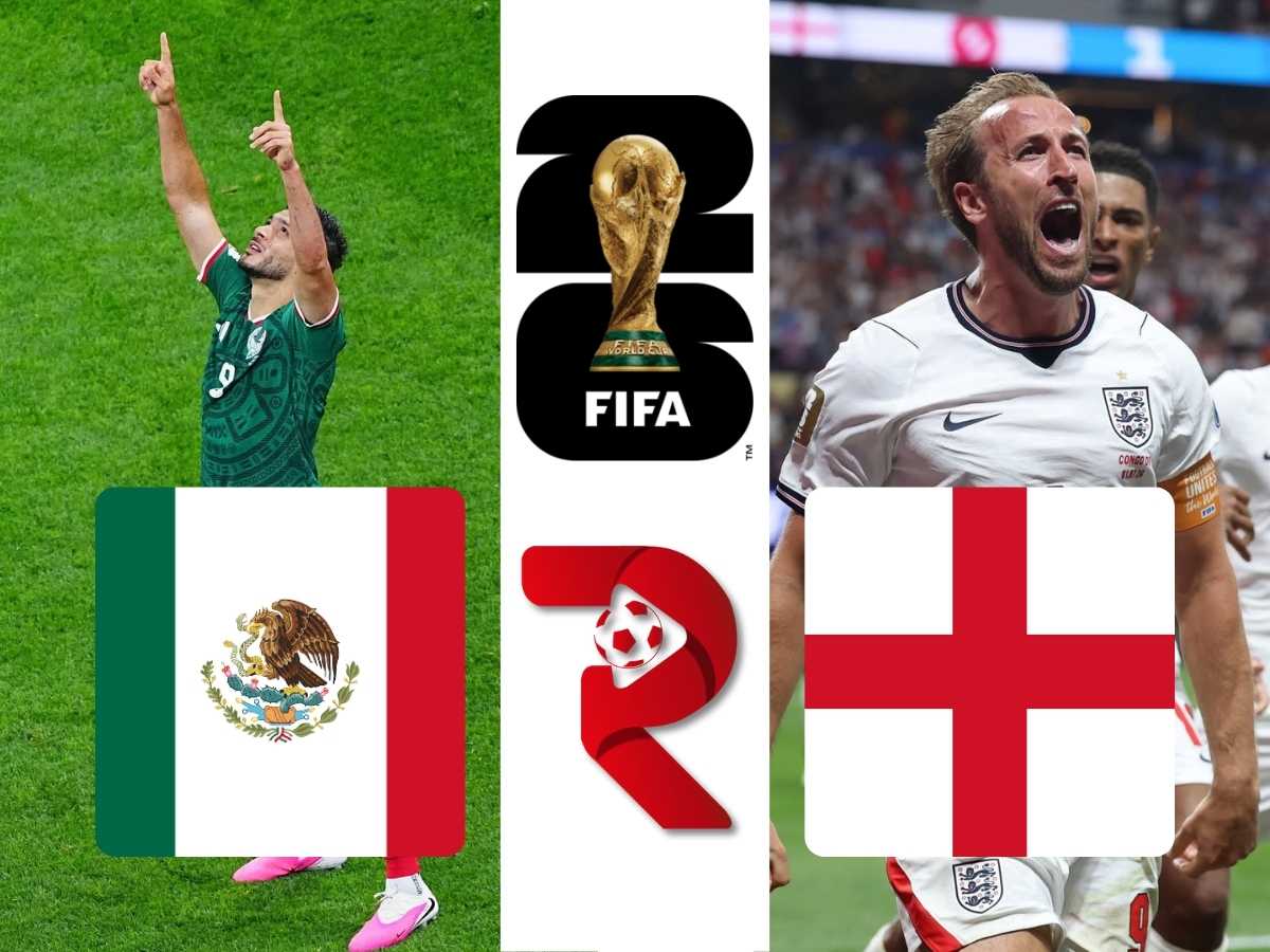 México x Inglaterra: Onde assistir ao vivo, Horário e Escalações (Oitavas da Copa)