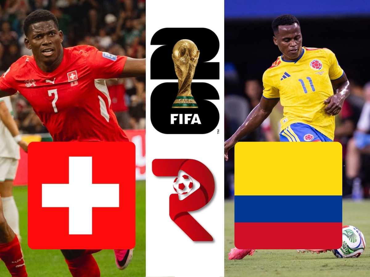 Suíça x Colômbia: Onde assistir ao vivo, Horário e Escalações (Copa do Mundo)