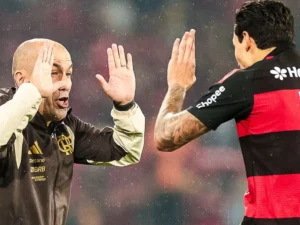 Leonardo Jardim minimiza bronca de Pedro no Flamengo; veja