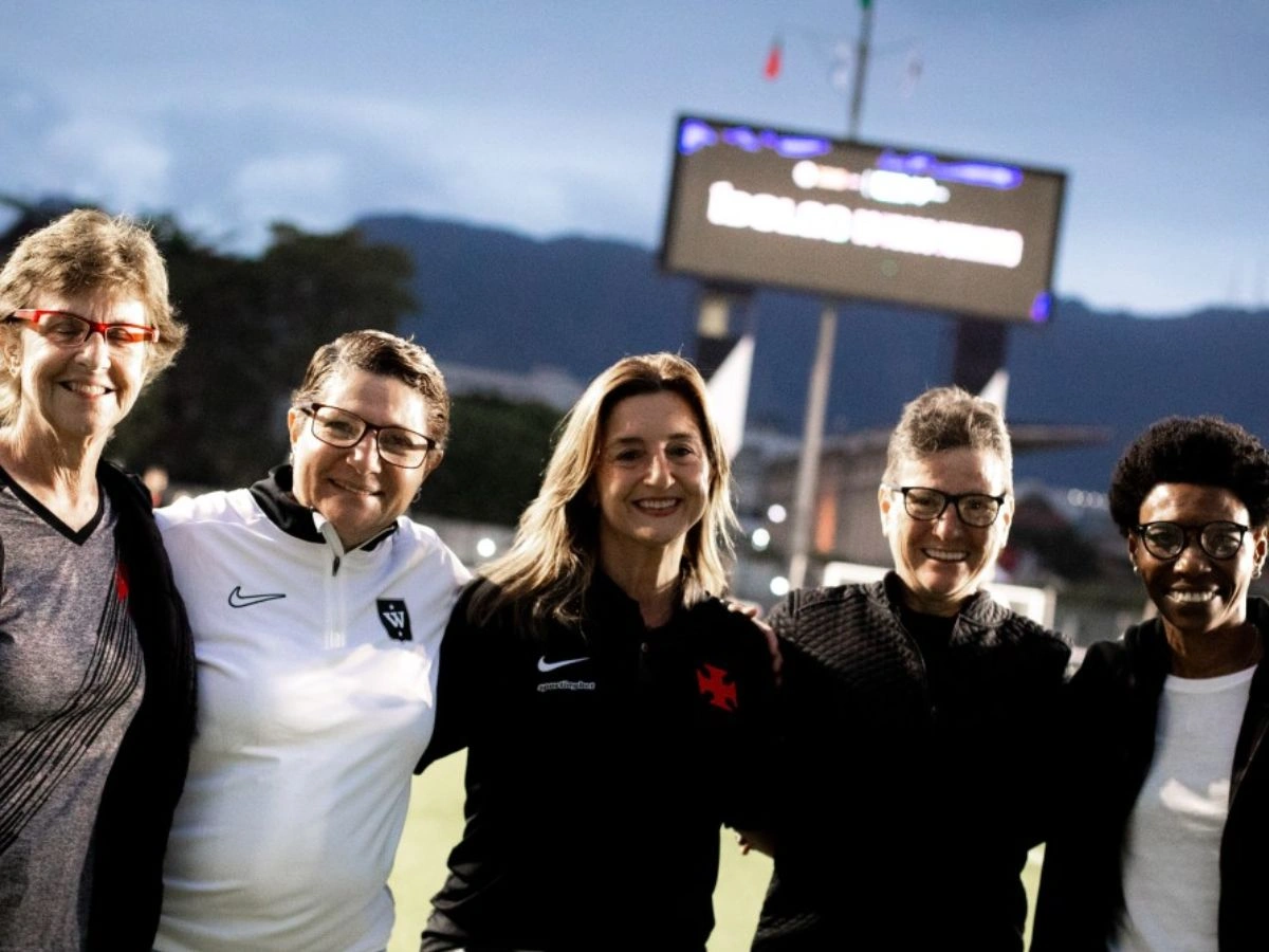 Vasco reúne ídolas em dia de final do Brasileiro Feminino A2