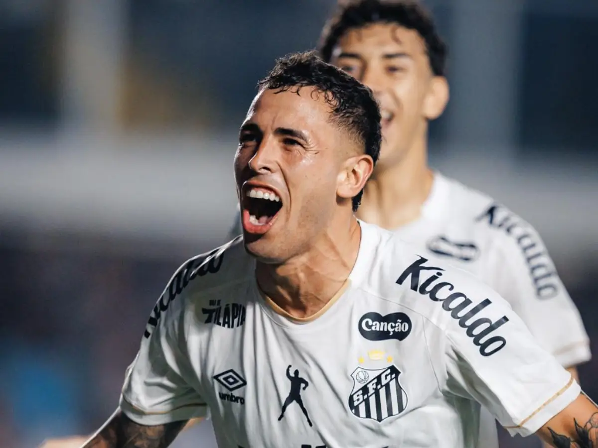 Santos vence o Atlético-MG na Copa Sul-Americana
