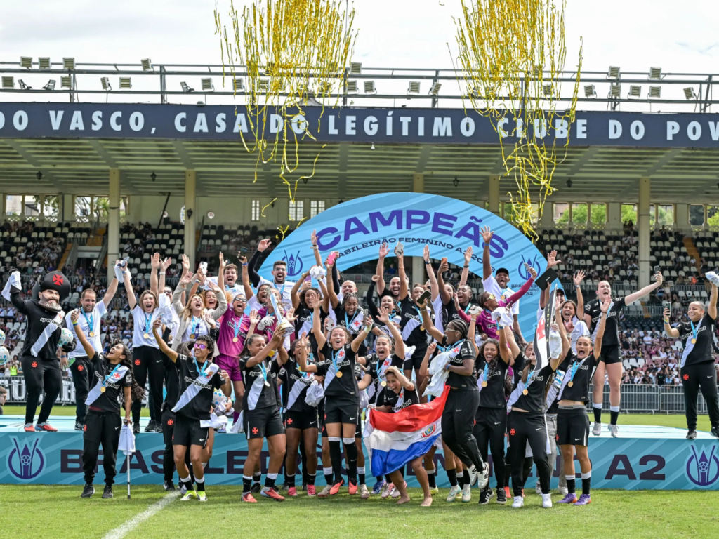 Vasco é campeão da Série A2 do Brasileiro Feminino